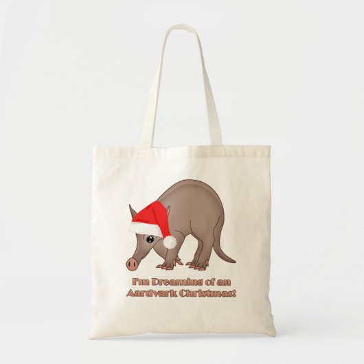 Kerst van Aardvark Tote Bag (Voorkant)