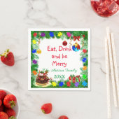 Kerst van autisme servet (Insitu)