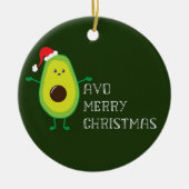kerst van Avo Merry Keramisch Ornament (Voorkant)