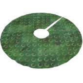 Kerst van Boho Green Gold Antlers Kerstboom Rok (Gekanteld)