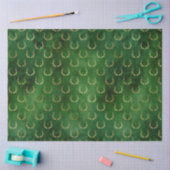 Kerst van Boho Green Gold Antlers Tissuepapier (Craft)