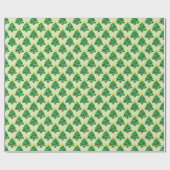 Kerst van bomen cadeaupapier (Vlak)