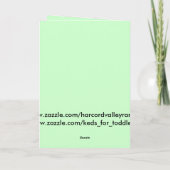 Kerst van Bowler Feestdagen Kaart (Achterkant)