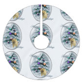 Kerst van Cairn Terrier Kerstboom Rok (Voorkant)