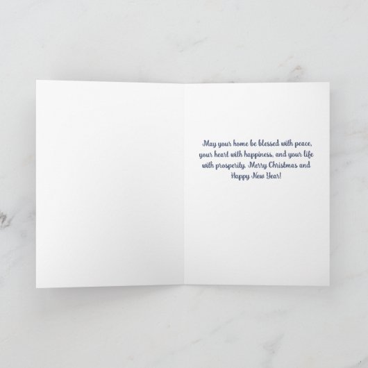  kerst van Cowboy Feestdagen Kaart (Binnen)