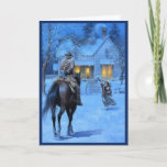 kerst van Cowboy Feestdagen Kaart<br><div class="desc">cowboy kerstontwerp.</div>