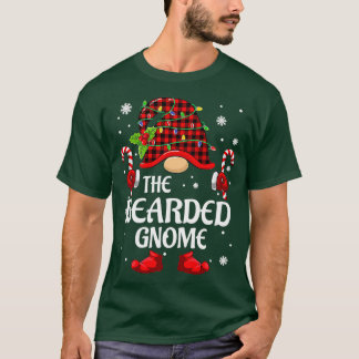 Kerst van de bedekte gnoomfamilie Pajama Classic T T-shirt