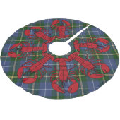 Kerst van de boomrok Nova Scotia tartan lobster Kerstboom Rok (Gekanteld)