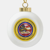 Kerst van de Cavalerie van het leger Keramische Bal Ornament (Voorkant)