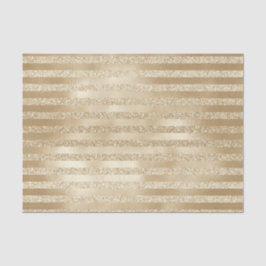 Kerst van de Champagne: Glittery Gold Stripes Tissuepapier