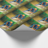 Kerst van de chirurg rond Birthday Cadeaupapier (Hoek)