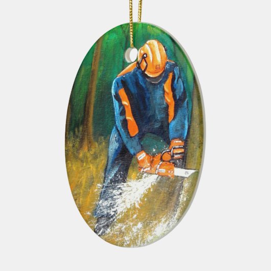 Kerst van de chirurg rond Birthday Keramisch Ornament (Links)