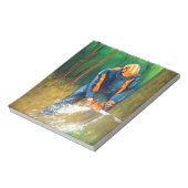 Kerst van de chirurg rond Birthday Notitieblok (Linkerzijde)