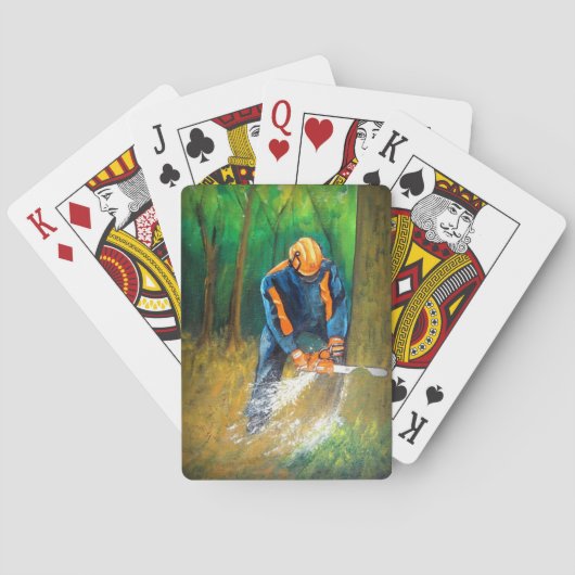 Kerst van de chirurg rond Birthday Pokerkaarten (Achterkant)