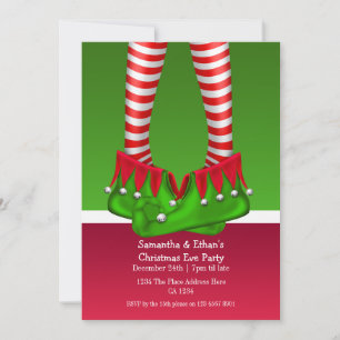 Kerst van de Elf- kousen en -boeken Kaart