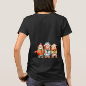 Kerst van de familie Cute beer bij de naamauto T-shirt (Achterkant)