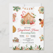 Kerst van de feestdag in het keukenhuis (Voorkant)