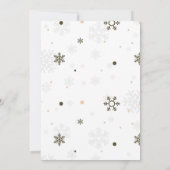 Kerst van de feestdag in het keukenhuis (Achterkant)