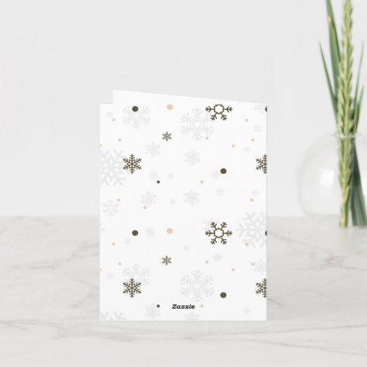 Kerst van de feestdag in het keukenhuis (Achterkant)