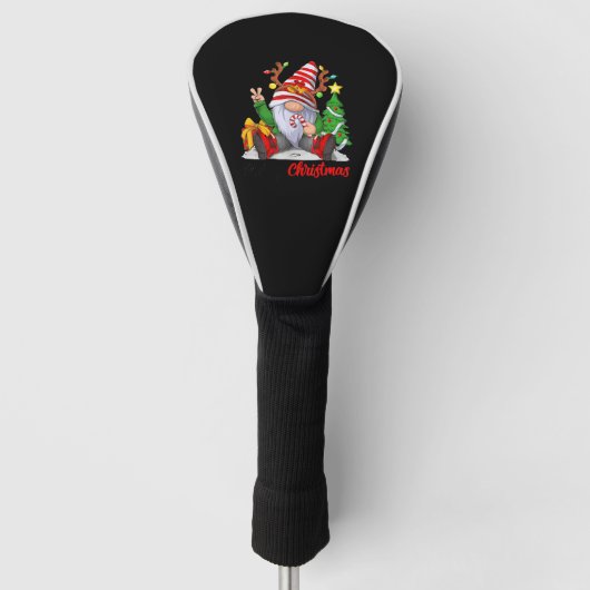 Kerst van de feestelijke kerst golfheadcover (Voorkant)