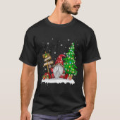 Kerst van de feestelijke kerst t-shirt (Voorkant)