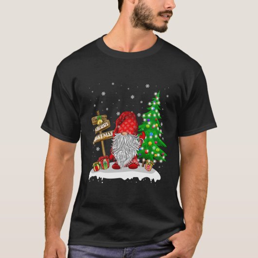 Kerst van de feestelijke kerst t-shirt (Voorkant)