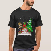 Kerst van de feestelijke kerst t-shirt (Voorkant)