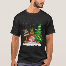 Kerst van de feestelijke kerst t-shirt