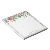 Kerst van de gevarieerde Mistletoe - Gepersonalise Notitieblok (Schuin)