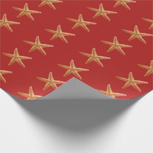 Kerst van de goudkoortsfeestdag cadeaupapier (Hoek)