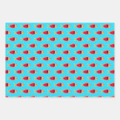 Kerst van de goudvis inpakpapier vel (Voorkant)