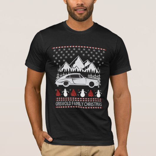 Kerst van de Griswold Family T-shirt (Voorkant)