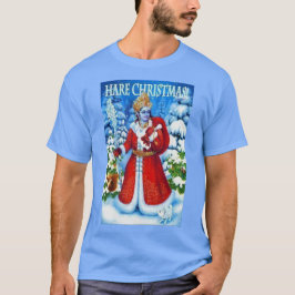 Kerst van de hazen - Merry Krishna ॐ T-shirt