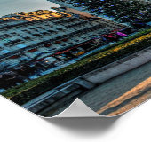 Kerst van de kathedraal van Notre Dame Poster (Hoek)