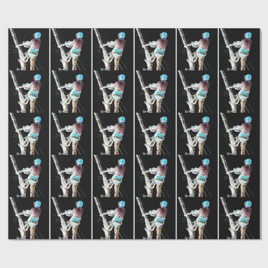 Kerst van de kerst van de chirurg-chirurg cadeaupapier (Vlak)