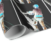 Kerst van de kerst van de chirurg-chirurg cadeaupapier (Rol Hoek)