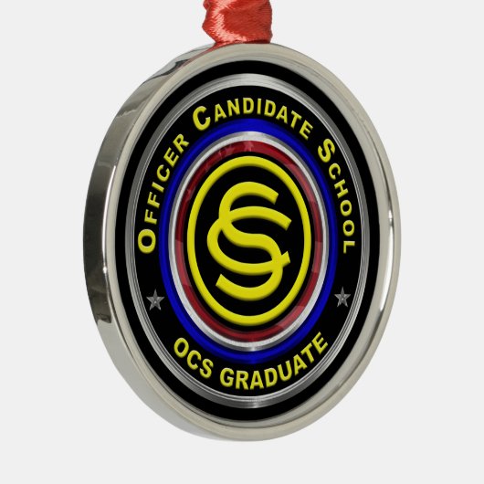 Kerst van de kerst van de legerofficier metalen ornament (Rechts)