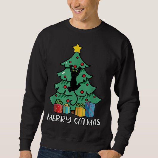 Kerst van de kerstboom trui (Voorkant)