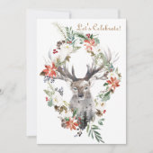 Kerst van de kerstfeestdag in het Magische Bossen Kaart (Voorkant)