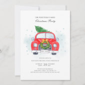 Kerst van de klassieke Rode Kerst-serie Kaart (Voorkant)