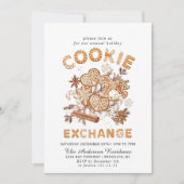 Kerst van de Koekjesbeurs van het Huis van Gingerb Kaart (Voorkant)