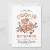 Kerst van de Koekjesbeurs van het Huis van Gingerb Kaart (Voorkant)