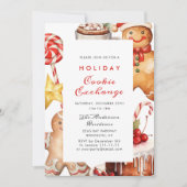 Kerst van de Koekjesbeurs van het Huis van Gingerb Kaart (Voorkant)