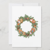 Kerst van de Koekjesbeurs van het Huis van Gingerb Kaart (Achterkant)