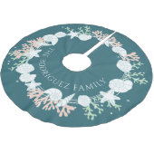 Kerst van de kust, schaafschil kerstboom rok (Gekanteld)