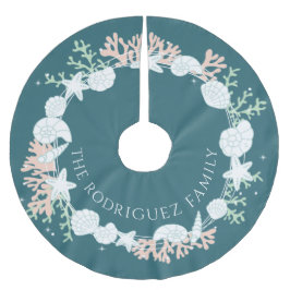 Kerst van de kust, schaafschil kerstboom rok