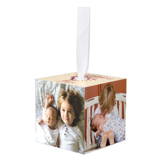 Kerst van de kustlijn Tan Conch Shell | Gepersonal Decoratie (Voorkant hoekig)