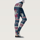 Kerst van de Leggins, | Leggings met kerstmis | (Rechts)