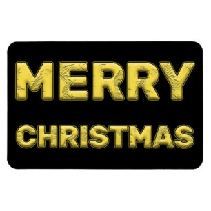 Kerst van de Magnetische Merry in Gold Magneet