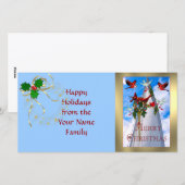 Kerst van de matroos feestdagenkaart (Voorkant / Achterkant)